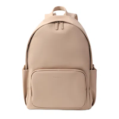 Hedgren Hedge Nocturne Matte Backpack In Sand