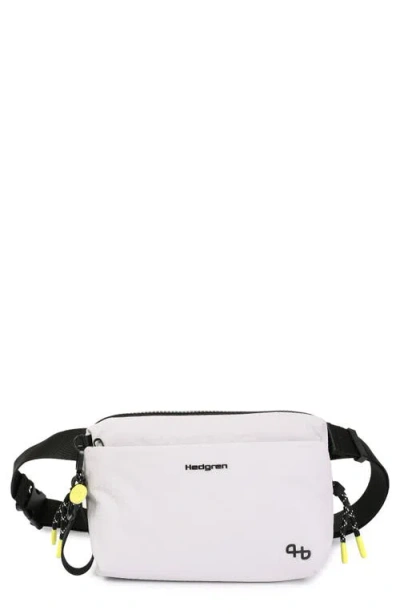 Hedgren Jun Water Repellent Belt Bag In Vaporous Grey