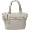 Hedgren Kicho Rfid Laptop Tote In Willow Grey