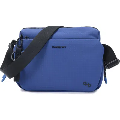 Hedgren Kosho Water Repellent Crossbody Bag In Blue