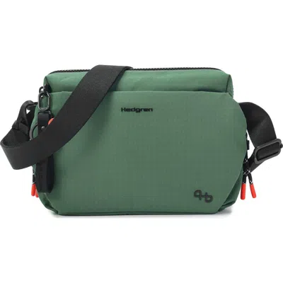 Hedgren Kosho Water Repellent Crossbody Bag In Green