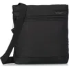 Hedgren Leonce Rfid Water Repellent Nylon Crossbody Bag In Black