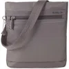 Hedgren Leonce Rfid Water Repellent Nylon Crossbody Bag In Sepia
