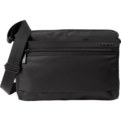 Hedgren Medium Eye Rfid Water Repellent Shoulder Bag In Black