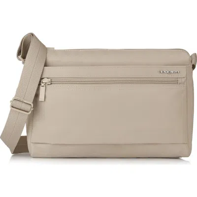 Hedgren Medium Eye Rfid Water Repellent Shoulder Bag In Brown