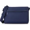 Hedgren Medium Eye Rfid Water Repellent Shoulder Bag In Total Eclipse