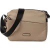 Hedgren Neutron Crossover Messenger Bag In Stone Beige