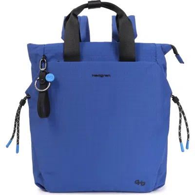 Hedgren Norio Water Repellent Backpack In Bellwether Blue