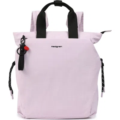 Hedgren Norio Water Repellent Backpack In Purple