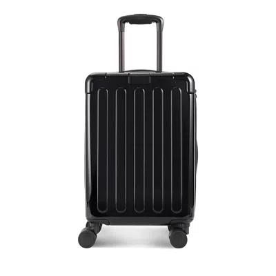 Hedgren Nostos Glossy Carry-on Spinner In Black