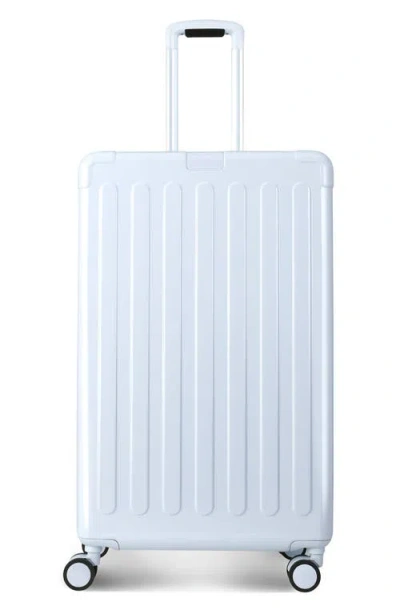 Hedgren Nostos Glossy Large Spinner Suitcase In Aither Blue