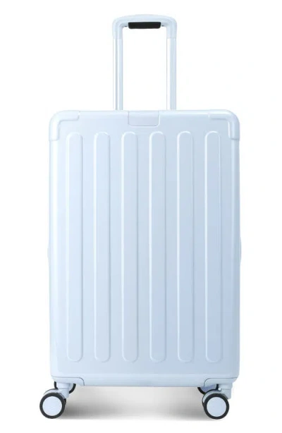 Hedgren Nostos Glossy Medium Spinner Suitcase In Aither Blue