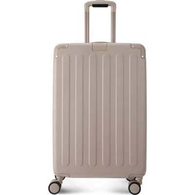 Hedgren Nostos Matte Medium Spinner Suitcase In Neutral