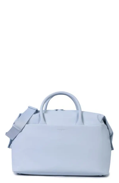 Hedgren Nostos Matte Weekend Travel Bag In Aither Blue