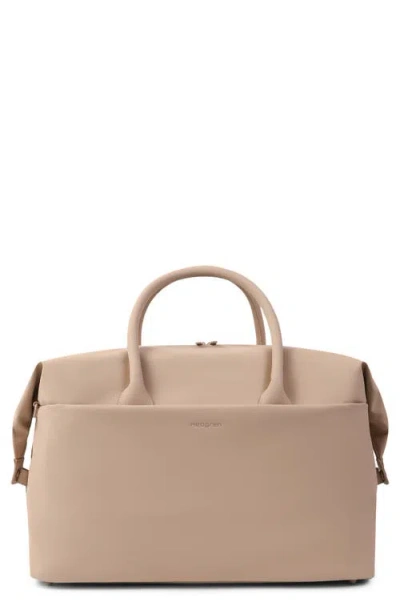 Hedgren Nostos Matte Weekend Travel Bag In Neutral
