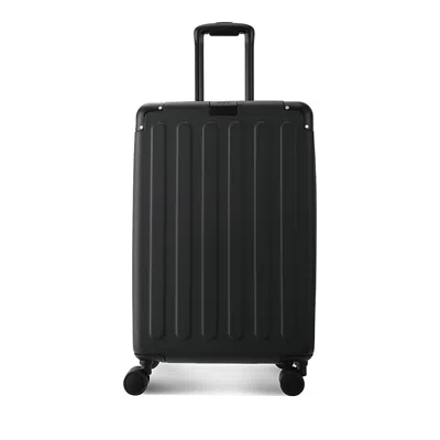 Hedgren Nostros Matte Medium Spinner Checked Bag In Black