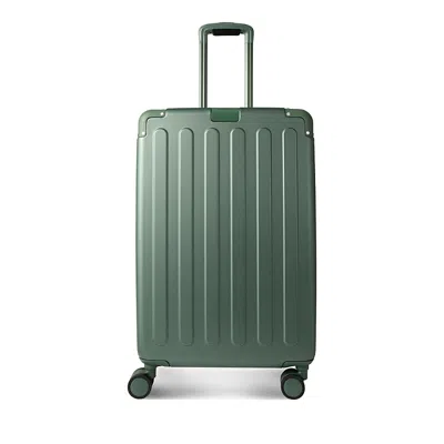 Hedgren Nostros Matte Medium Spinner Checked Bag In Green