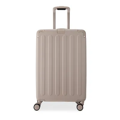 Hedgren Nostros Matte Medium Spinner Checked Bag In Neutral