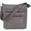 Hedgren Orva Rfid Water Repellent Crossbody Bag In Sepia