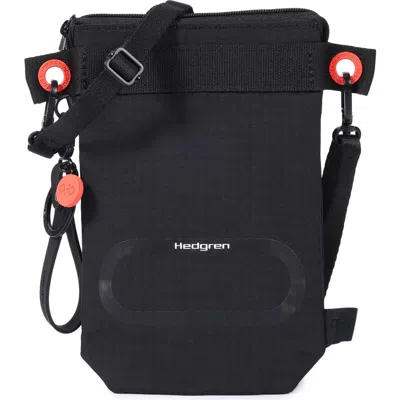 Hedgren Otu Vertical Rfid Crossbody Bag In Black