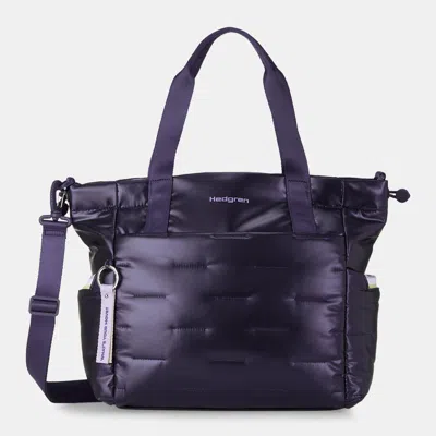 Hedgren Puffer Tote Bag In Blue