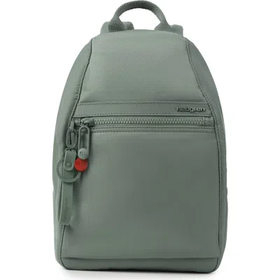 Hedgren Small Vogue Water Repellent Rfid Backpack In Green