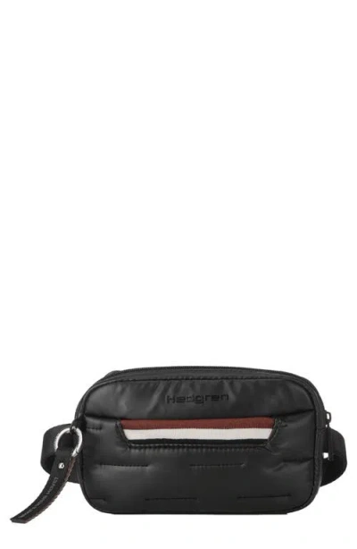 Hedgren Snug Water Repellent Convertible Belt Bag In Black