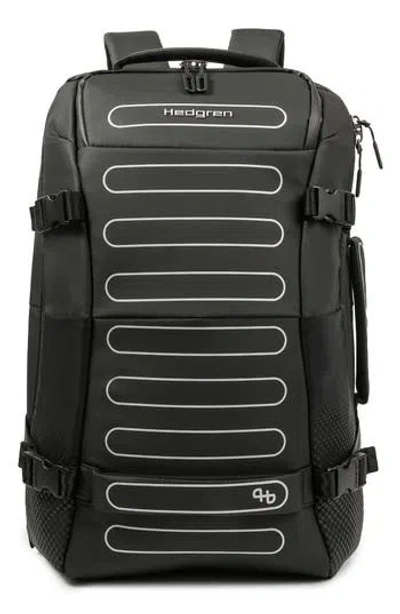 Hedgren Trip Large Expandable Recycled Polyester Travel Backpack