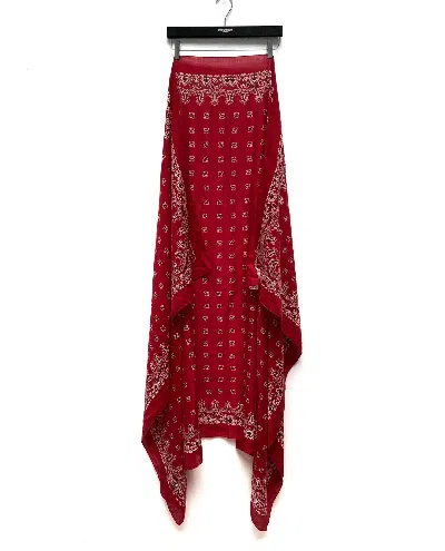 Pre-owned Hedi Slimane X Saint Laurent Paris 14aw Bandana Scarf