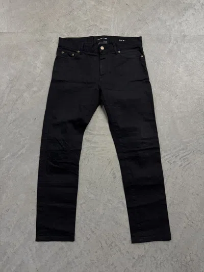 Pre-owned Hedi Slimane X Saint Laurent Paris Saint Laurent D02 Hedi Slimane Skinny Jeans In Black