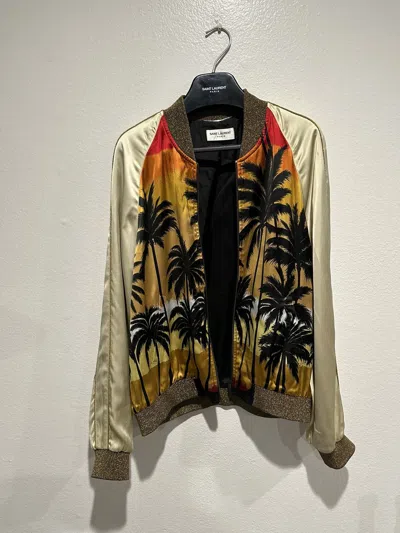 Pre-owned Hedi Slimane X Saint Laurent Paris Ss16 Surf Sound Palm
