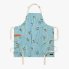 Hedley & Bennet T Disney's Donald Duck Essential Apron In Stripe