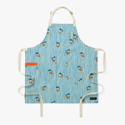 Hedley & Bennet T Disney's Donald Duck Essential Apron In Stripe