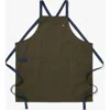 Hedley & Bennet T The All Day Crossback Apron In Olive