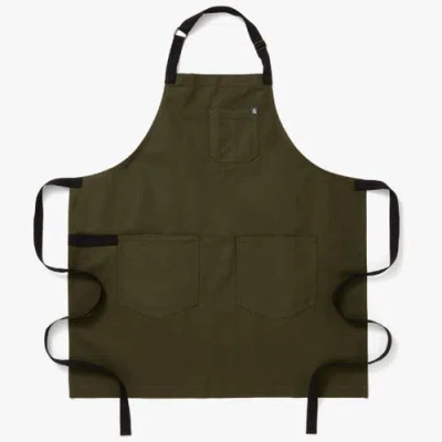 Hedley & Bennet T The Essential Apron In Olive