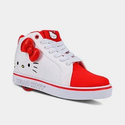 Heelys Girls' Big Kids' X Hello Kitty Racer Mid Casual Shoes In White/red