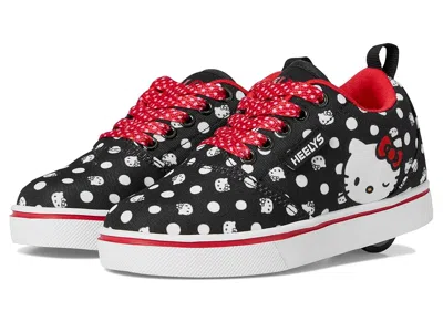 Heelys Hello Kitty Pro 20 (little Kid/big Kid/adult) Girl's Shoes Black/red/white : 6 Big Kid - 6