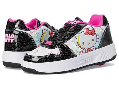 Heelys Kama (little Kid/big Kid) Girls Shoes Black/white/pink : 7 Big Kid (
