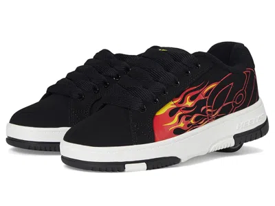 Heelys Kolect Prints (little Kid/big Kid/adult) Kids Shoes Black/red : 4 Big Kid - 4 In Multi