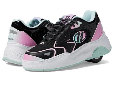 Heelys Mega Pro (big Kid) Kids Shoes Black/pink : 8 In Multi