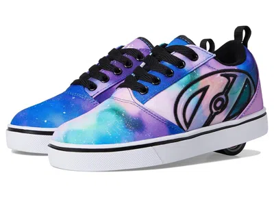 Heelys Pro 20 Lg Prints (little Kids/big Kids/adults) Girl's Shoes Pink/purple/black : 5 Big Kid - 5