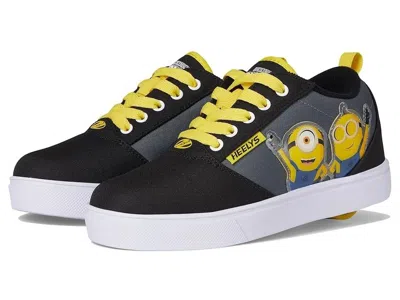 Heelys Pro 20 Minions He01298001 Sneaker Men's Black Canvas Skate Shoes Ver201