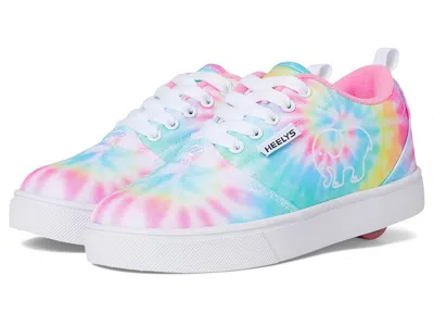 Heelys Pro 20 Prints Ivory Ella (little Kid/big Kid/adult) Girl's Shoes Tie-dye/multi : 8 Big Kid (