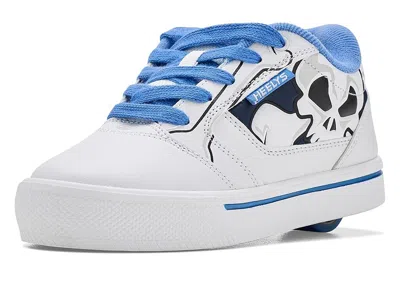 Heelys Pro 25 Prints (little Kid/big Kid/adult) Kids Shoes White/blue/gum : 4 Big Kid - 4 In Multi