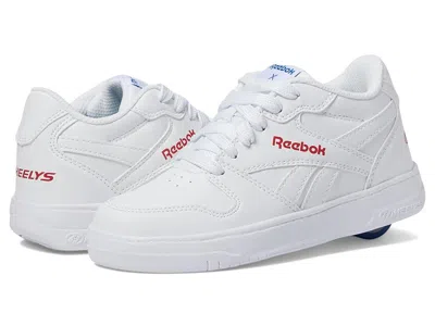 Heelys Reebok Bb4500 Low (little Kid/big Kid/adult) Kids Shoes White : 1 Little Kid M, Leather