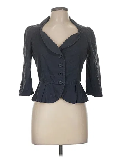 Pre-owned Hei Hei 3/4 Sleeve Blouse In Gray