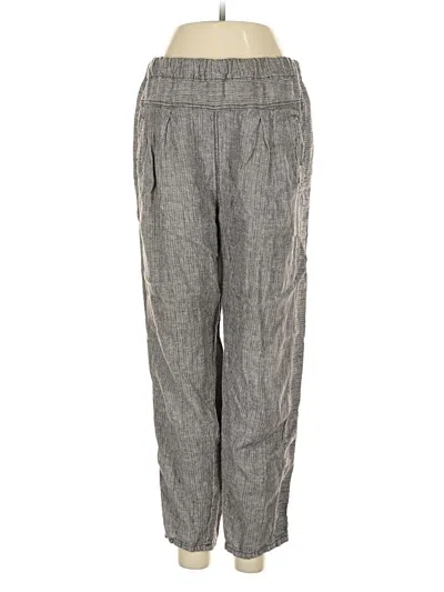 Pre-owned Hei Hei Linen Pants In Gray