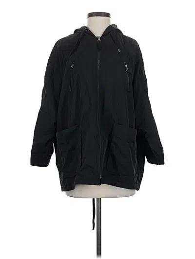 Pre-owned Hei Hei Raincoat In Black