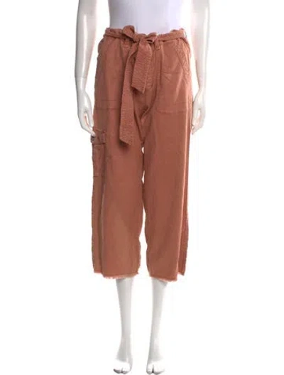 Pre-owned Hei Hei Wide Leg Pants In Orange