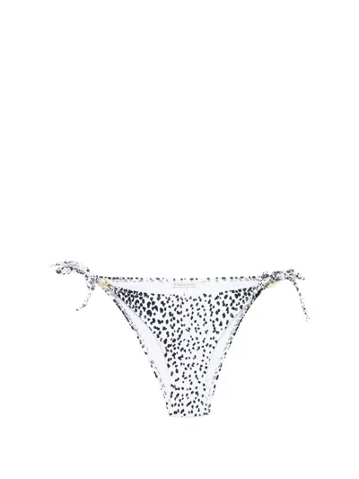Heidi Klein Animal-print Side-tie Bikini Bottoms In Multi